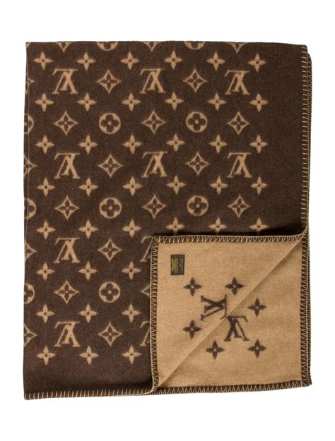 lv blankets|louis vuitton blanket and pillow.